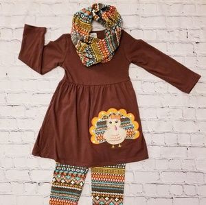 *Brand New* 6T Boutique Thanksgiving Outfit